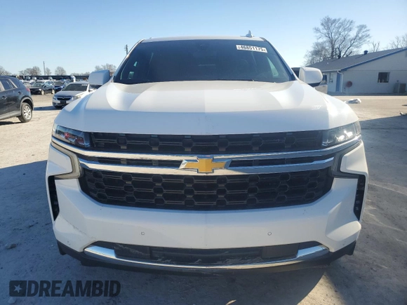 2022 Chevrolet Suburban LS z VIN 1GNSKBKD4NR211131, wystawiony jako Copart lot #46851175 z przebiegiem 47 808 mil mil oraz Szkoda całkowita • Salvage title. Historia ofert i sprzedaży dostępna na DreamBid. Obrazek 5.