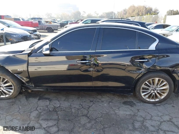 2020 Infiniti Q50 EDITION 30 with VIN JN1EV7AP7LM202166, listed as a IAAI auction lot 41636421 with 72,759 mi miles. Bid and sale history available at carsss.com. Image 14.