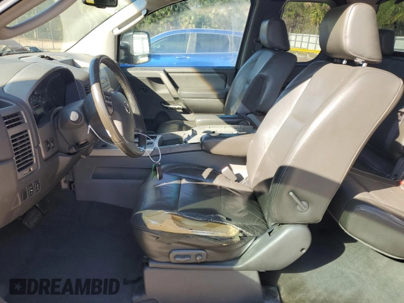 2006 Nissan Titan SE with VIN 1N6BA06A56N537591, listed as a Copart auction lot 42936655 with 135,907 mi miles and Salvage Title. Bid and sale history available at DreamBid. Image 7.