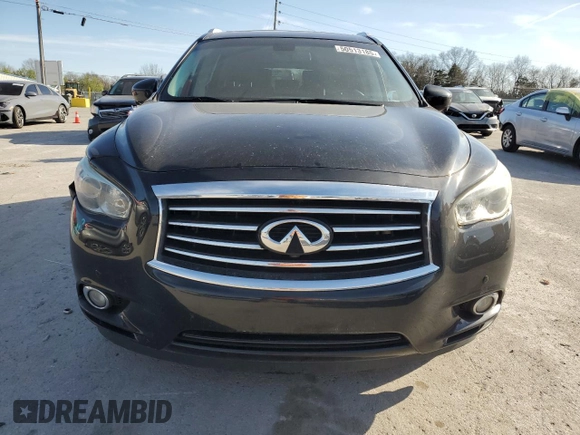 2015 Infiniti QX60 with VIN 5N1AL0MN0FC529288, listed as a Copart auction lot 50513185 with 121,832 mi miles and Salvage Title. Bid and sale history available at DreamBid. Image 5.