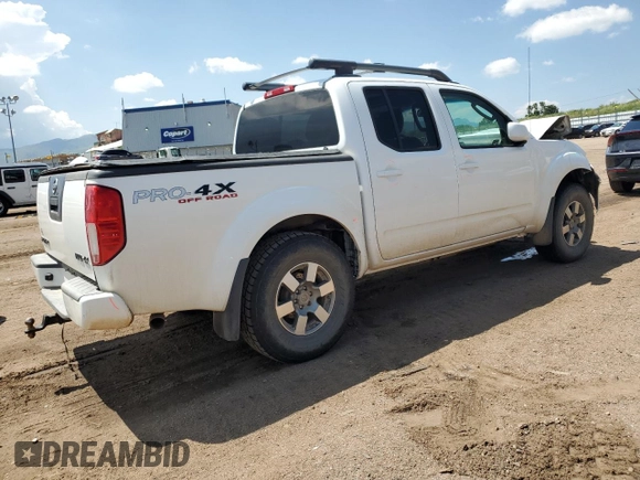2011 Nissan Frontier Pro-4X with VIN 1N6AD0EV5BC406965, listed as a Copart auction lot 59335675 with 168,296 mi miles and Salvage title. Bid and sale history available at DreamBid. Image 3.