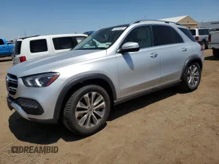 2021 Mercedes-Benz GLE 350 with VIN 4JGFB4KB4MA398254, listed as a Copart auction lot 63298325 with 27,020 mi miles and Salvage title. Bid and sale history available at DreamBid. Image 1.