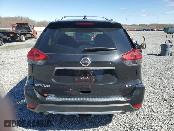 2017 Nissan Rogue SV with VIN 5N1AT2MT7HC896430, listed as a Copart auction lot 48078795 with 99,566 mi miles and Salvage Title. Bid and sale history available at carsss.com. Image 6.