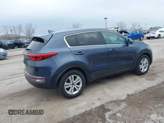 2017 Kia Sportage LX with VIN KNDPM3AC0H7094509, listed as a IAAI auction lot 42013242 with 161,918 mi miles. Bid and sale history available at carsss.com. Image 4.