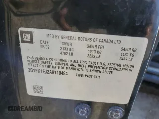 2010 Chevrolet Camaro 2SS z VIN 2G1FK1EJ2A9110494, wystawiony jako Copart lot #52714205 z przebiegiem Nie podano mil oraz Szkody całkowita. Historia ofert i sprzedaży dostępna na DreamBid. Obrazek 12.