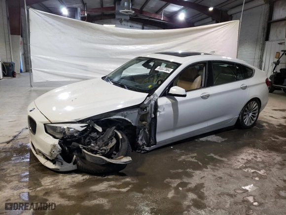 2013 BMW 5 Series Gran Turismo 535i with VIN WBASN2C56DC202971, listed as a Copart auction lot 85537884 with 0 mi miles and Clean Title. Bid and sale history available at carsss.com. Image 1.