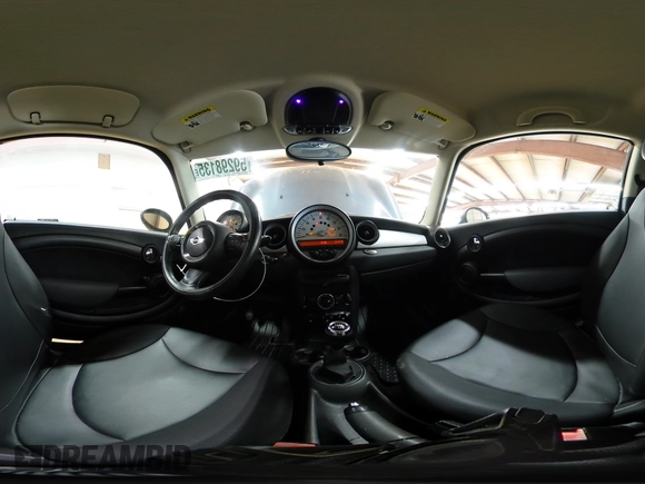2011 MINI Hardtop with VIN WMWSU3C54BT184251, listed as a Copart auction lot 59298135 with 123,864 mi miles and Salvage title. Bid and sale history available at DreamBid. Image 14.