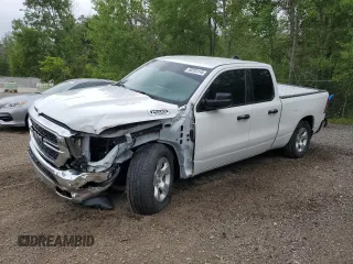 2024 Ram 1500 Tradesman with VIN 1C6RRFCG5RN226325, listed as a Copart auction lot 60203145 with 10,928 mi miles and Salvage title. Bid and sale history available at DreamBid. Image 1.