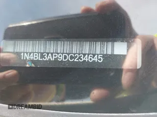 2013 Nissan Altima SL z VIN 1N4BL3AP9DC234645, wystawiony jako IAAI lot #42034822 z przebiegiem 190 148 mil mil oraz . Historia ofert i sprzedaży dostępna na DreamBid. Obrazek 9.