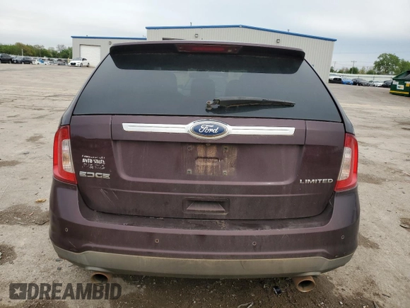 2011 Ford Edge Limited with VIN 2FMDK3KC8BBA89639, listed as a Copart auction lot 50444344 with 227,136 mi miles and Salvage Title. Bid and sale history available at carsss.com. Image 6.