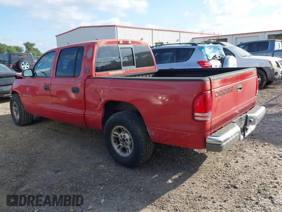 2000 Dodge Dakota Sport with VIN 1B7GL2AN0YS705134, listed as a IAAI auction lot 41997957 with 219,659 mi miles. Bid and sale history available at carsss.com. Image 3.
