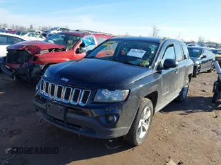 2016 Jeep Compass Sport with VIN 1C4NJDBB0GD571824, listed as a IAAI auction lot 41650610 with 147,261 mi miles. Bid and sale history available at carsss.com. Image 2.