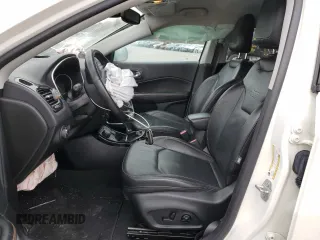 2021 Jeep Compass Limited with VIN 3C4NJDCB6MT602952, listed as a Copart auction lot 50053405 with Not Provided miles and Salvage Title. Bid and sale history available at DreamBid. Image 7.