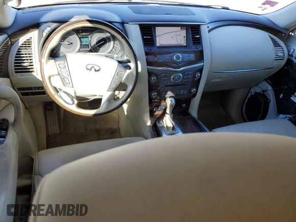 2013 Infiniti QX56 с VIN JN8AZ2NF7D9531429, выставлен на аукционе Copart как лот 45971315 с пробегом 203 845 миль миль и Списание • Salvage title. История ставок и продаж доступна на DreamBid. Изображение 8.