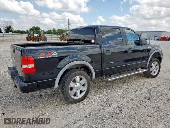 2006 Ford F-150 XLT with VIN 1FTPW14V46FB64348, listed as a Copart auction lot 61654675 with 274,017 mi miles and Salvage title. Bid and sale history available at DreamBid. Image 3.