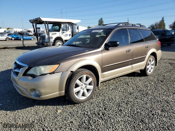 2008 Subaru Outback (Natl) i with VIN 4S4BP61C387300307, listed as a Copart auction lot 74107984 with 130,165 mi miles and Salvage Title. Bid and sale history available at carsss.com. Image 1.