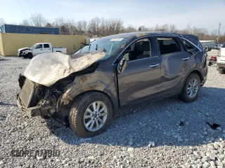 2020 Kia Sorento LX V6 with VIN 5XYPGDA53LG613403, listed as a Copart auction lot 48619245 with 0 mi miles and Salvage Title. Bid and sale history available at carsss.com. Image 1.