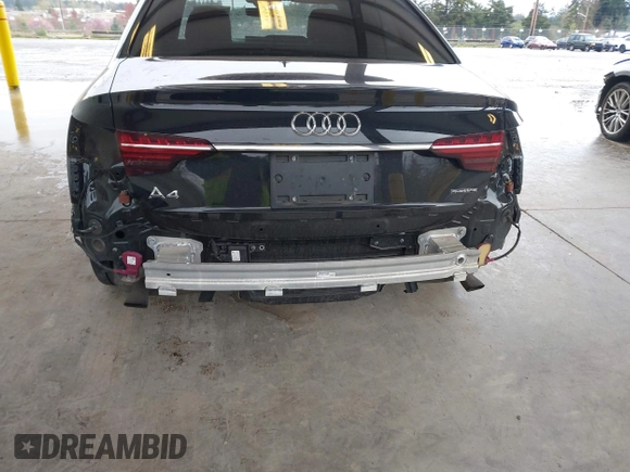 2020 Audi A4 Premium Plus z VIN WAUENAF44LN010185, wystawiony jako IAAI lot #41925956 z przebiegiem 36 679 mil mil oraz . Historia ofert i sprzedaży dostępna na DreamBid. Obrazek 6.