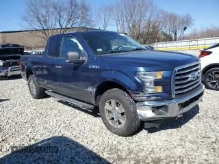 2017 Ford F-150 XL with VIN 1FTFX1EFXHFB12886, listed as a Copart auction lot 45378415 with 101,652 mi miles and Salvage Title. Bid and sale history available at carsss.com. Image 4.