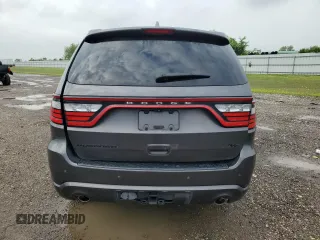 2015 Dodge Durango R/T with VIN 1C4SDHCT2FC194183, listed as a Copart auction lot 54378565 with 116,276 mi miles and Salvage title. Bid and sale history available at DreamBid. Image 6.