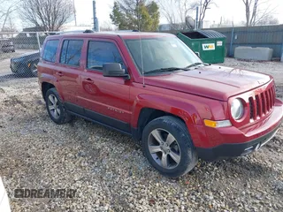 2016 Jeep Patriot High Altitude Edition with VIN 1C4NJRFB4GD814834, listed as a IAAI auction lot 41215852 with 43,359 mi miles. Bid and sale history available at carsss.com. Image 1.