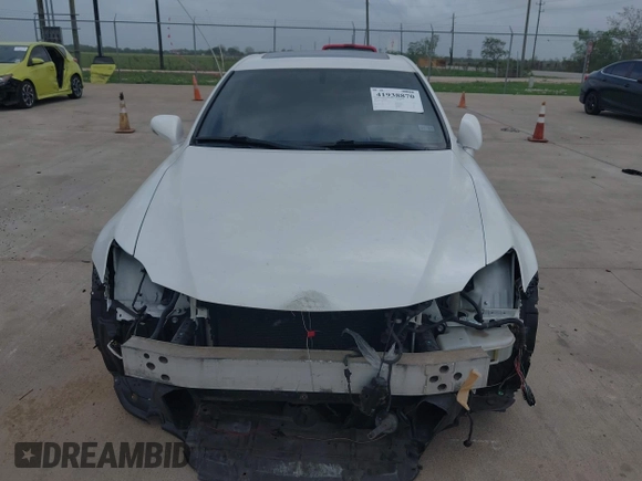 2012 Lexus IS 250 with VIN JTHCF5C27C5060417, listed as a IAAI auction lot 41938870 with 72,010 mi miles and . Bid and sale history available at DreamBid. Image 6.