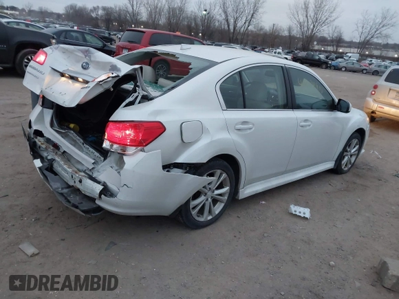 2014 Subaru Legacy with VIN 4S3BMCN66E3008069, listed as a IAAI auction lot 41034908 with 157,053 mi miles and . Bid and sale history available at DreamBid. Image 4.