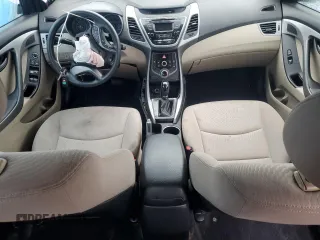 2014 Hyundai Elantra SE z VIN KMHDH4AE9EU218719, wystawiony jako Copart lot #57608475 z przebiegiem Nie podano mil oraz Szkoda całkowita • Salvage title. Historia ofert i sprzedaży dostępna na DreamBid. Obrazek 8.