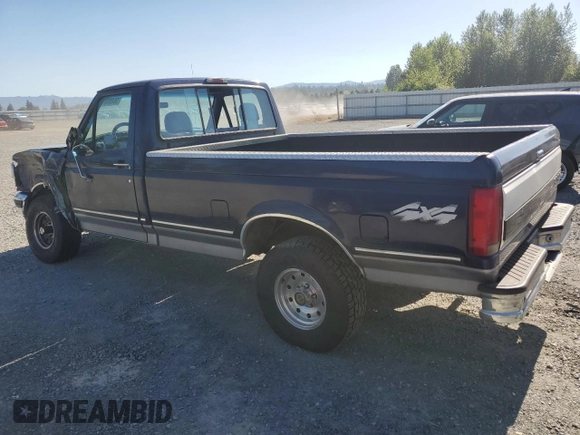 1994 Ford F-150 with VIN 1FTEF14N6RLB27492, listed as a Copart auction lot 58404915 with 162,162 mi miles and Salvage title. Bid and sale history available at DreamBid. Image 2.