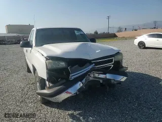 2006 Chevrolet Silverado 1500 Work Truck with VIN 3GCEC14VX6G246762, listed as a Copart auction lot 46645975 with 198,696 mi miles and Salvage Title. Bid and sale history available at carsss.com. Image 10.