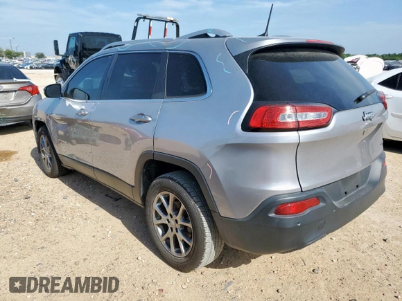 2018 Jeep Cherokee Latitude Plus z VIN 1C4PJLLB8JD615500, wystawiony jako Copart lot #55278135 z przebiegiem 48 774 mil mil oraz Czysty tytuł • Clean title. Historia ofert i sprzedaży dostępna na DreamBid. Obrazek 2.