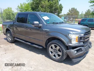 2018 Ford F-150 XL with VIN 1FTEW1EP8JFA73440, listed as a IAAI auction lot 42425322 with 120,633 mi miles and . Bid and sale history available at DreamBid. Image 1.
