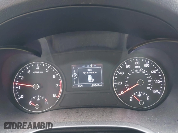 2017 Kia Optima EX with VIN 5XXGU4L38HG153641, listed as a IAAI auction lot 40746944 with 139,349 mi miles. Bid and sale history available at carsss.com. Image 7.