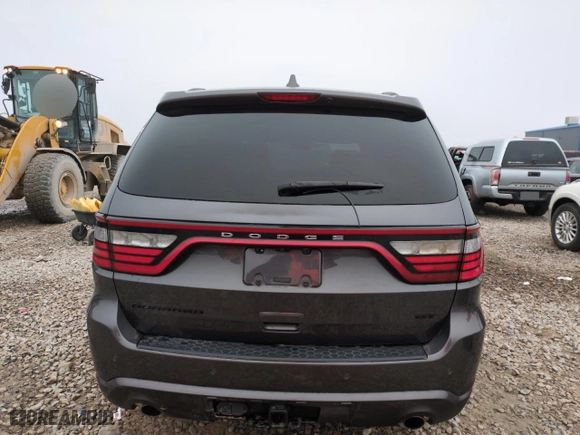 2017 Dodge Durango GT with VIN 1C4RDHDG9HC870082, listed as a Copart auction lot 83112904 with 120,510 mi miles and Salvage Title. Bid and sale history available at carsss.com. Image 6.