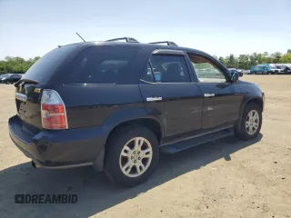 2004 Acura MDX Touring with VIN 2HNYD188X4H509144, listed as a Copart auction lot 58596645 with Not provided miles and Salvage title. Bid and sale history available at DreamBid. Image 3.
