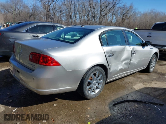 2007 Buick Lucerne V6 CXL with VIN 1G4HD57277U148897, listed as a IAAI auction lot 41743649 with 240,414 mi miles. Bid and sale history available at carsss.com. Image 4.