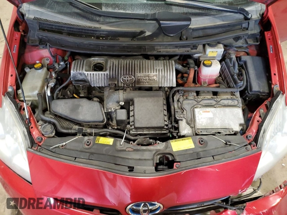 2010 Toyota Prius II with VIN JTDKN3DU7A0034852, listed as a Copart auction lot 51583385 with 273,140 mi miles and Salvage Title. Bid and sale history available at DreamBid. Image 11.
