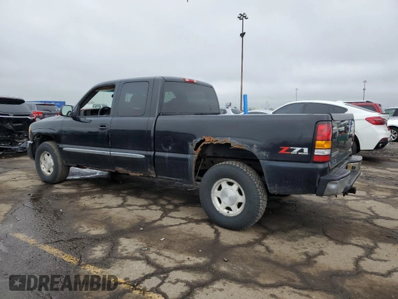 2004 GMC Sierra 1500 SLE z VIN 2GTEK19T541284612, wystawiony jako Copart lot #55847625 z przebiegiem Nie podano mil oraz Czysty tytuł • Clean title. Historia ofert i sprzedaży dostępna na DreamBid. Obrazek 2.