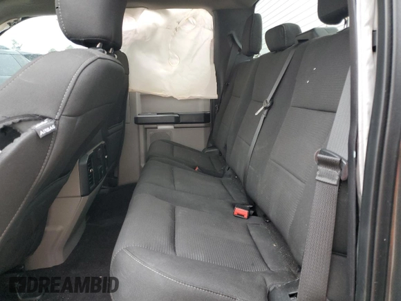 2019 Ford F-150 XL with VIN 1FTEX1CP9KKC18168, listed as a Copart auction lot 43907045 with 28,450 mi miles and Salvage title. Bid and sale history available at DreamBid. Image 10.