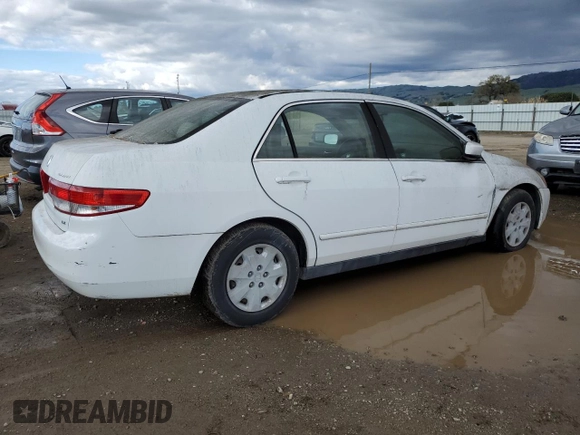 2003 Honda Accord LX z VIN JHMCM56333C022317, wystawiony jako Copart lot #48175075 z przebiegiem 74 228 mil mil oraz Nie do naprawy • Non repairable. Historia ofert i sprzedaży dostępna na DreamBid. Obrazek 3.