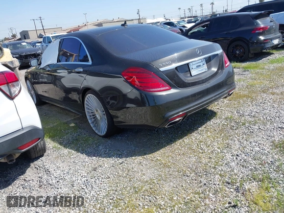 2015 Mercedes-Benz S-Class S 550 with VIN WDDUG8CB1FA094259, listed as a IAAI auction lot 41487071 with 50,253 mi miles. Bid and sale history available at carsss.com. Image 3.