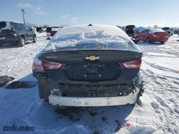 2020 Chevrolet Malibu LT with VIN 1G1ZD5ST6LF112344, listed as a Copart auction lot 44397585 with 107,905 mi miles and Salvage Title. Bid and sale history available at carsss.com. Image 6.