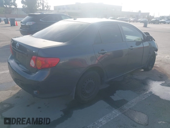 2009 Toyota Corolla with VIN 1NXBU40E29Z143324, listed as a IAAI auction lot 42101208 with 237,763 mi miles. Bid and sale history available at carsss.com. Image 4.