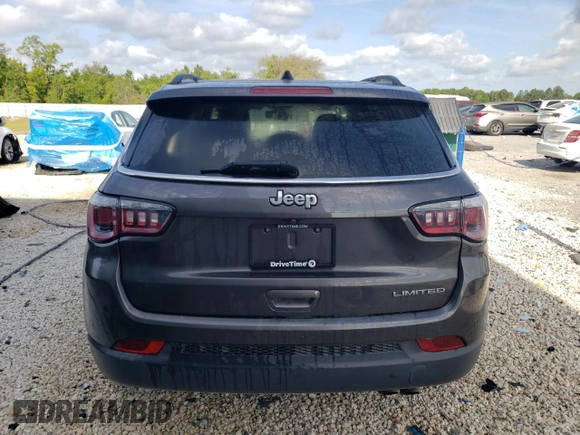 2020 Jeep Compass Limited with VIN 3C4NJCCB9LT122669, listed as a Copart auction lot 52720155 with 74,282 mi miles and Clean Title. Bid and sale history available at carsss.com. Image 6.