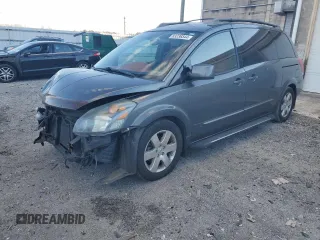 2005 Nissan Quest SE with VIN 5N1BV28U65N128469, listed as a Copart auction lot 83236544 with 108,346 mi miles and Salvage Title. Bid and sale history available at carsss.com. Image 1.
