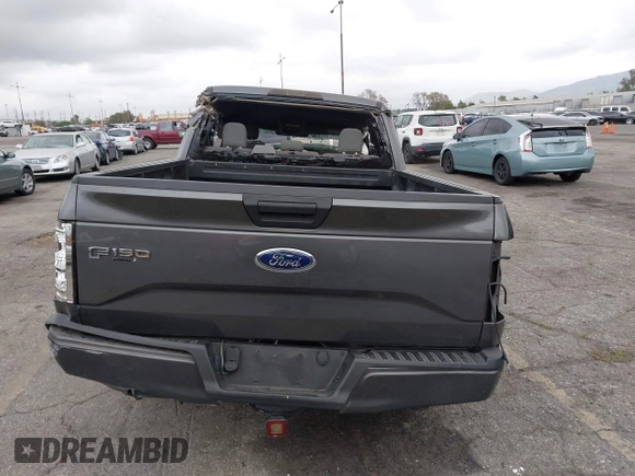 2016 Ford F-150 XL with VIN 1FTEX1CPXGKE86217, listed as a IAAI auction lot 42051290 with Not provided miles and . Bid and sale history available at DreamBid. Image 16.