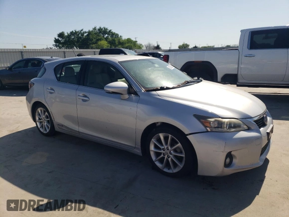 2011 Lexus CT 200h with VIN JTHKD5BH9B2019620, listed as a Copart auction lot 52398375 with 165,411 mi miles and Clean title. Bid and sale history available at DreamBid. Image 4.