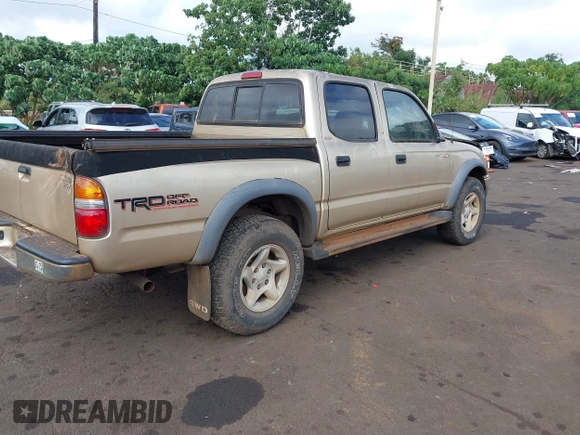 2001 Toyota Tacoma with VIN 5TEHN72N41Z859518, listed as a IAAI auction lot 41635686 with 165,602 mi miles and . Bid and sale history available at carsss.com. Image 4.