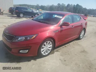 2015 Kia Optima EX with VIN 5XXGN4A76FG407850, listed as a Copart auction lot 48704025 with 71,500 mi miles and Salvage Title. Bid and sale history available at carsss.com. Image 1.