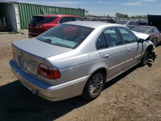 2002 BMW 5 Series 530iA with VIN WBADT63482CH99957, listed as a Copart auction lot 58257424 with 156,747 mi miles and Salvage Title. Bid and sale history available at carsss.com. Image 3.